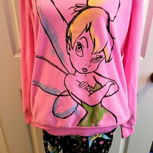 Disney 2 piece Tinker Bell Pajamas